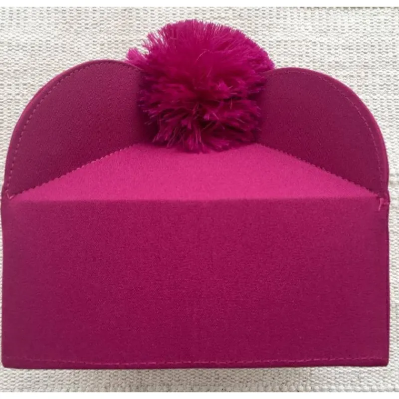 Best Articles Religieux JP Barrette - pourpre avec pompon 4 cornes -