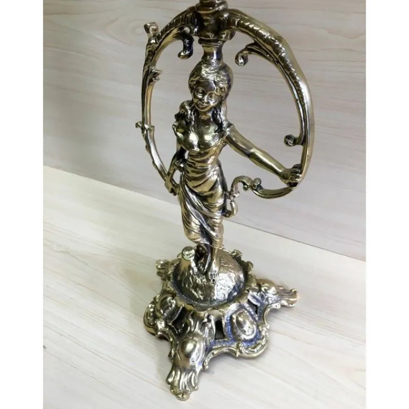 Fashion Articles Religieux JP Candélabre 6 flammes - Femme en Cercle -