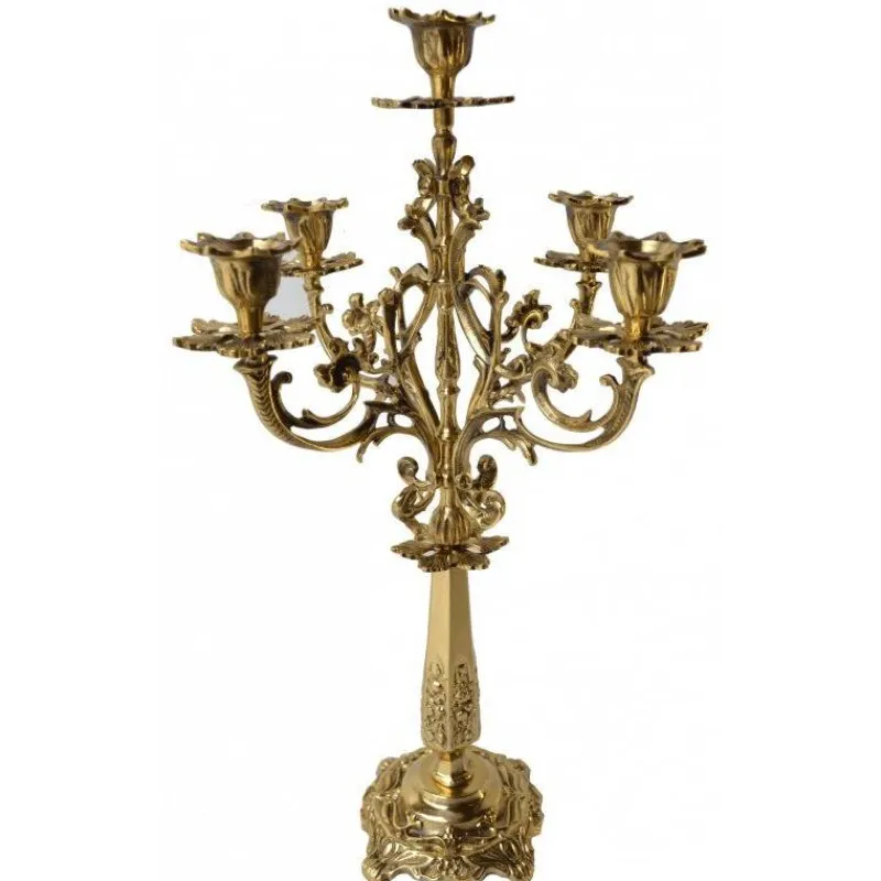 Best Sale Articles Religieux JP Candélabre 5 flammes - Poteau -