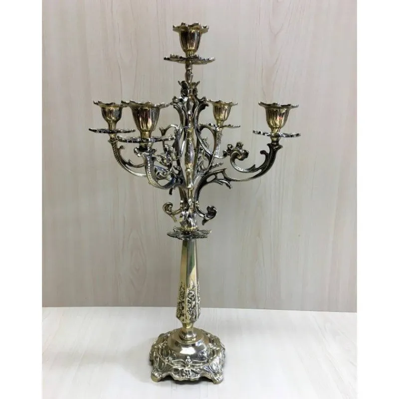 Best Sale Articles Religieux JP Candélabre 5 flammes - Poteau -