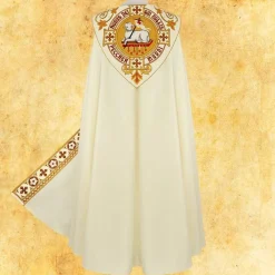 Shop Articles Religieux JP chape liturgique avec motif Agneau de Dieu