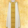New Articles Religieux JP chape liturgique avec motif romaine