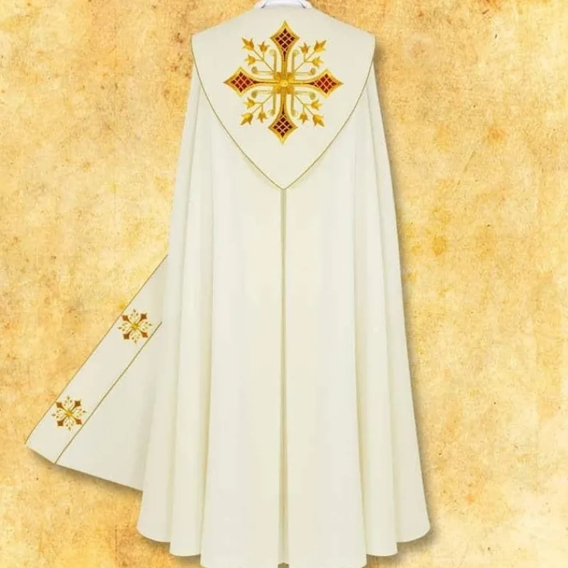 Sale Articles Religieux JP Chape liturgique brodée