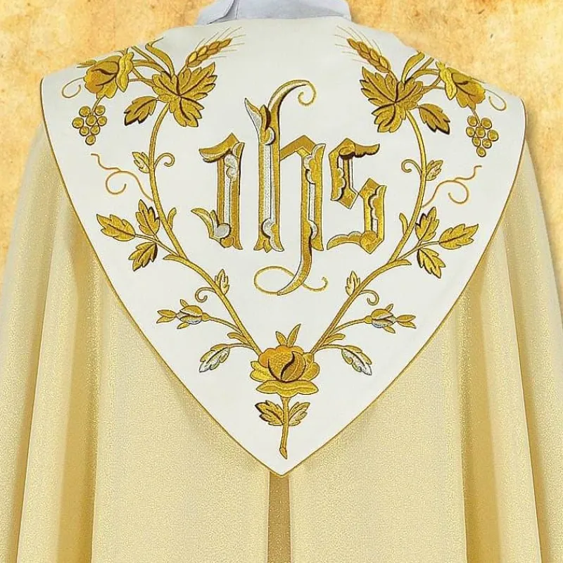 Cheap Articles Religieux JP Chape liturgique brodée Magnificat