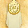Clearance Articles Religieux JP chape liturgique écru avec belle broderie