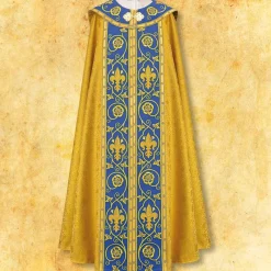 Flash Sale Articles Religieux JP Chape liturgique motif coquilles Saint Jacques