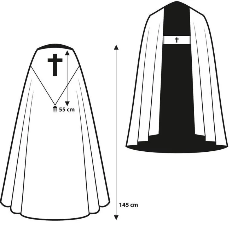 Flash Sale Articles Religieux JP Chape liturgique motif coquilles Saint Jacques