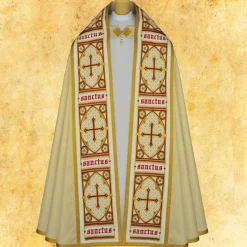 Cheap Articles Religieux JP Chape liturgique sanctus la cène