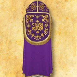 Cheap Articles Religieux JP chape liturgique violet