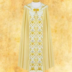Clearance Articles Religieux JP Chape Mariale brodée
