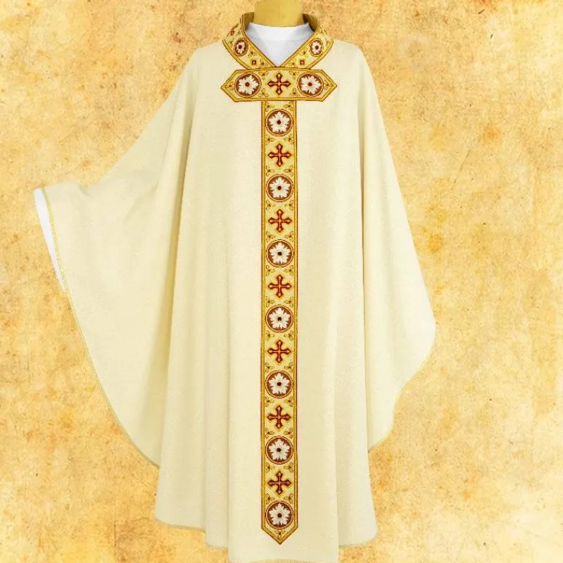 Best Sale Articles Religieux JP Chasuble avec centurie brodée