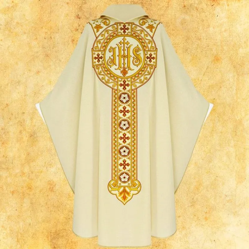 Best Articles Religieux JP chasuble avec motif Agneau Dieu