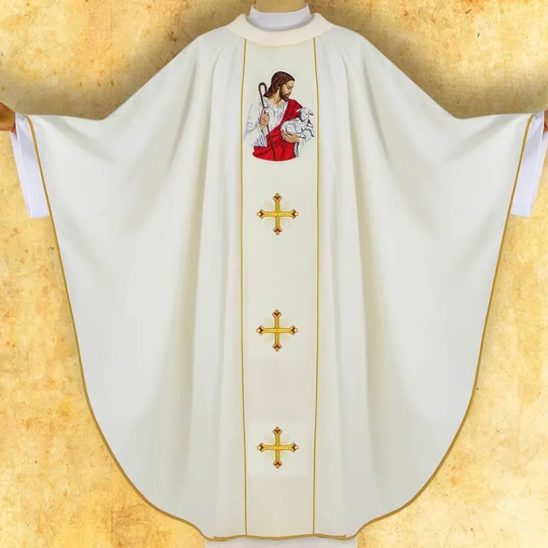 Hot Articles Religieux JP chasuble avec motif Pâques