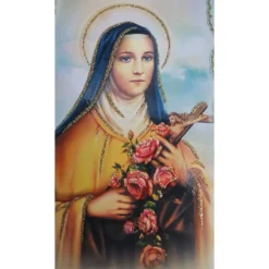 New Articles Religieux JP Chasuble avec photo Sainte Thérèse -