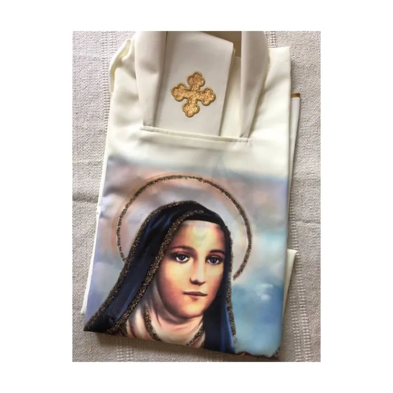 New Articles Religieux JP Chasuble avec photo Sainte Thérèse -