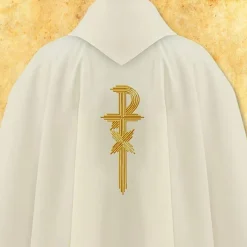 Sale Articles Religieux JP Chasuble avec étole avec motif Agneau Dieu
