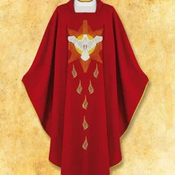 Fashion Articles Religieux JP Chasuble brodée saint esprit