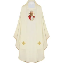Cheap Articles Religieux JP Chasuble Jean Paul II pour messe