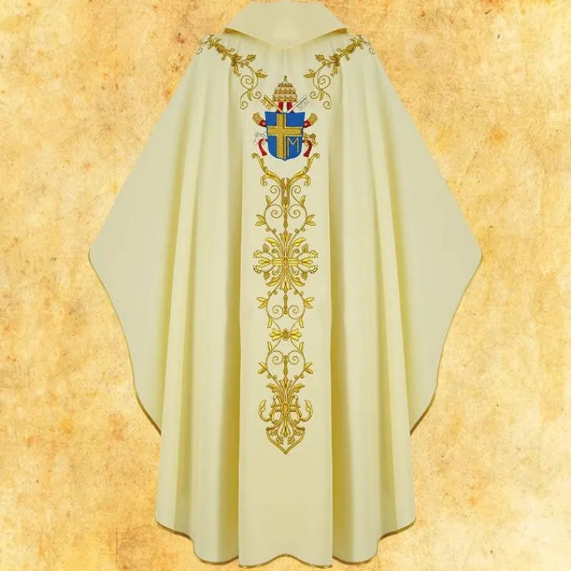 Discount Articles Religieux JP Chasuble Jean Paul II pour messe