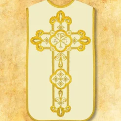 Flash Sale Articles Religieux JP Chasuble liturgique alfa & omega