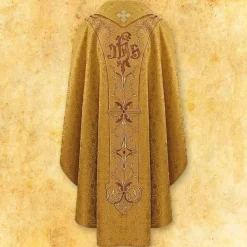 New Articles Religieux JP chasuble liturgique avec jesus ressuscite