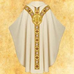 Best Sale Articles Religieux JP chasuble liturgique avec motif Agneau Dieu
