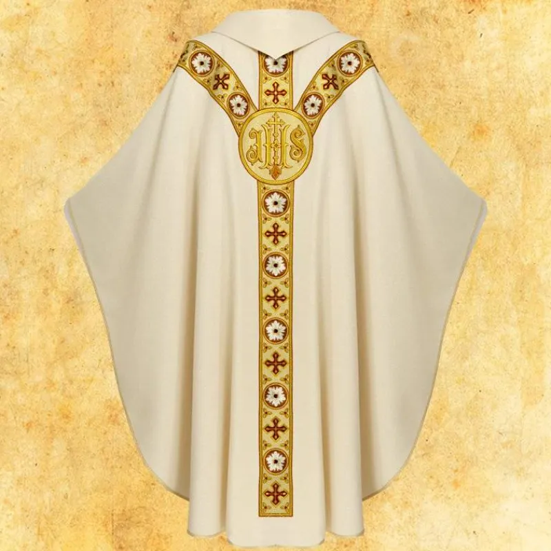 Best Sale Articles Religieux JP chasuble liturgique avec motif Agneau Dieu