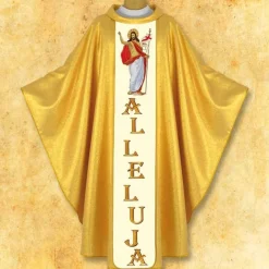 Cheap Articles Religieux JP chasuble liturgique avec motif Jésus