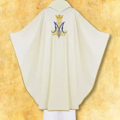 Cheap Articles Religieux JP Chasuble liturgique avec motif Mariale