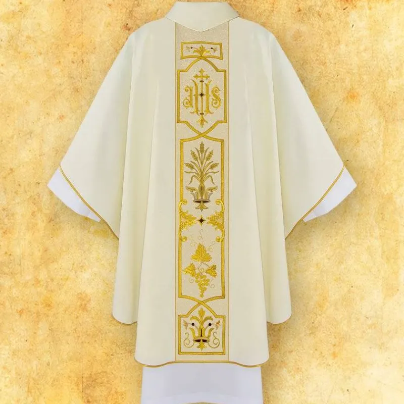 Discount Articles Religieux JP chasuble liturgique avec motif saint joseph