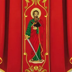 Hot Articles Religieux JP chasuble liturgique avec motif saint pierre