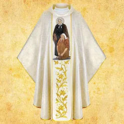 Fashion Articles Religieux JP Chasuble liturgique avec Mère Marie