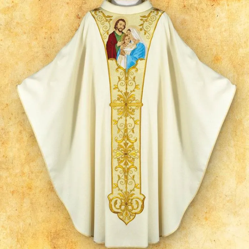 Best Sale Articles Religieux JP chasuble liturgique brodée