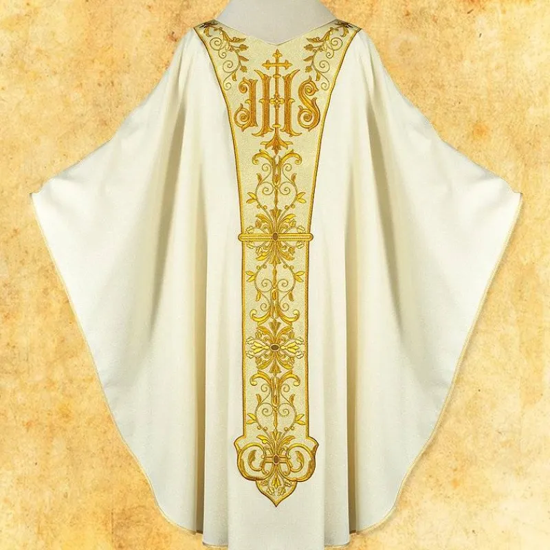Best Sale Articles Religieux JP chasuble liturgique brodée