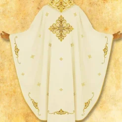 New Articles Religieux JP chasuble liturgique brodée