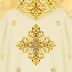 New Articles Religieux JP chasuble liturgique brodée