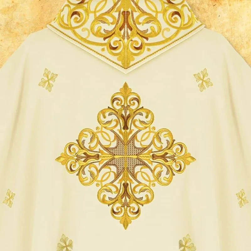 New Articles Religieux JP chasuble liturgique brodée