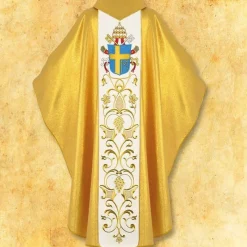Sale Articles Religieux JP Chasuble liturgique Jean Paul II