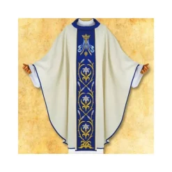 Cheap Articles Religieux JP chasuble liturgique mariale