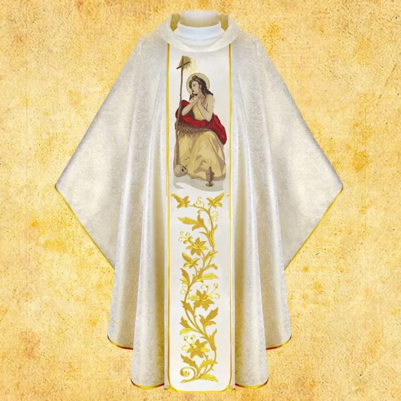 Hot Articles Religieux JP Chasuble liturgique Marie Madelaine