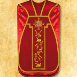 Discount Articles Religieux JP chasuble liturgique model romaine complet