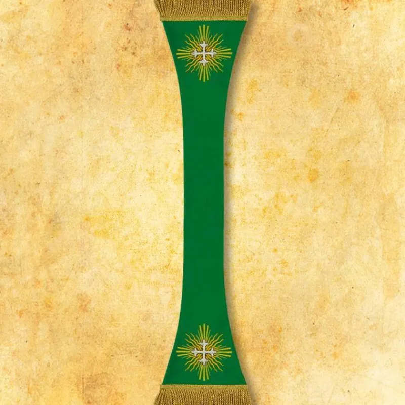 Discount Articles Religieux JP chasuble liturgique model romaine complet