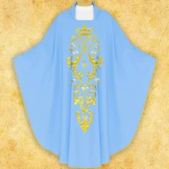 Best Articles Religieux JP Chasuble liturgique motif Mariale