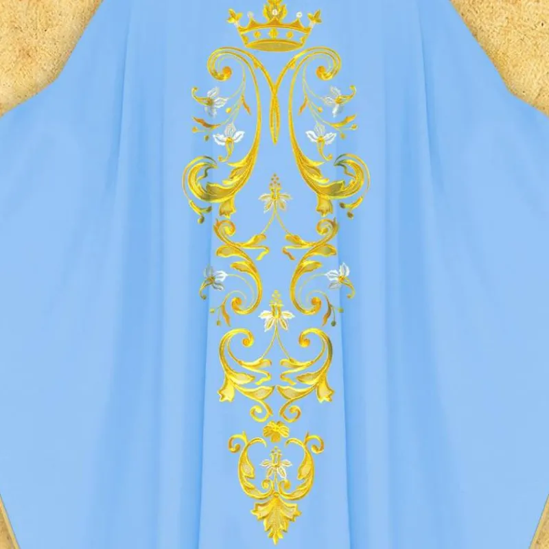 Best Articles Religieux JP Chasuble liturgique motif Mariale