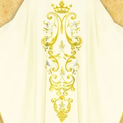 Best Articles Religieux JP Chasuble liturgique motif Mariale
