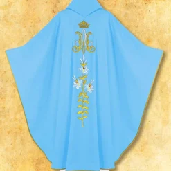 Best Sale Articles Religieux JP Chasuble liturgique motif Mariale