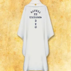 Cheap Articles Religieux JP chasuble liturgique motif Noël version photo
