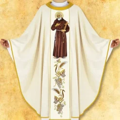 Shop Articles Religieux JP Chasuble liturgique Padre Pio