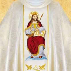 Cheap Articles Religieux JP Chasuble liturgique pour messe Christ-Roi