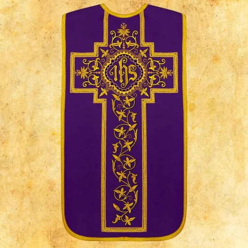Shop Articles Religieux JP chasuble liturgique romaine